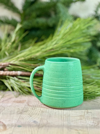 18oz Jade Green mug