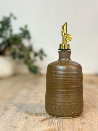 Oil bottle in Chocolate