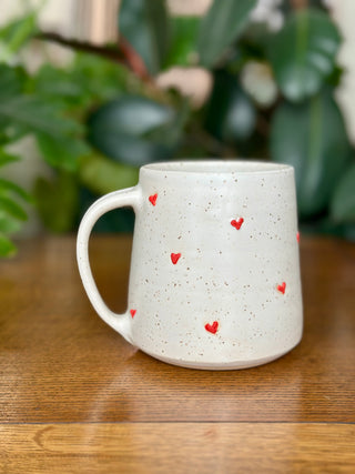 Mini Red Heart Mug