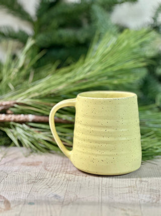 18oz light yellow mug