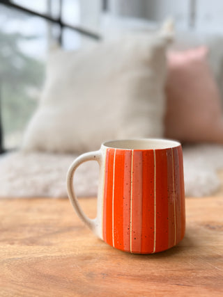 18 oz Orange Stripes 2