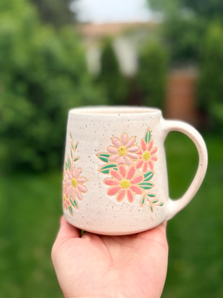 Floral in pinks