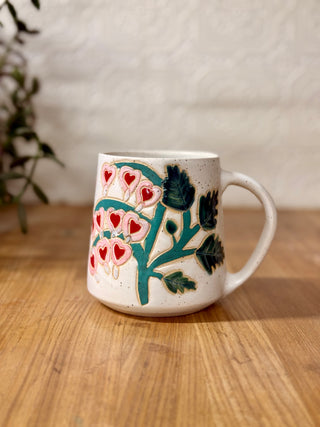 Bleeding hearts mug