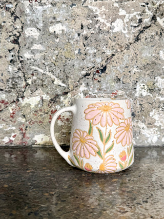 Pink Daisies Mug