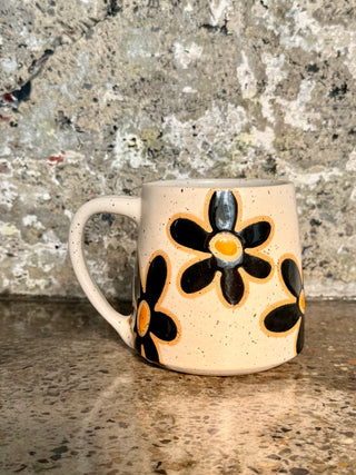 Black flowers in Cotton