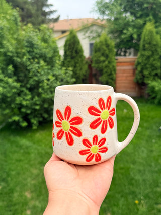 Floral in Red