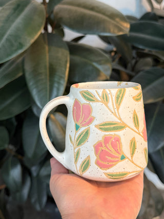 Bright pink Floral #22